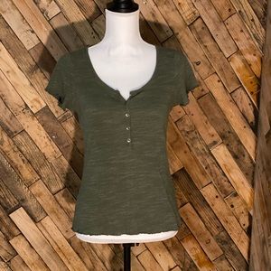 Hollister Olive Green Shirt